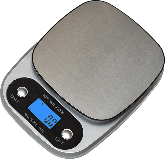 0.1g High Precision Kitchen Scale Rechargable Food Scale Digital 3KG