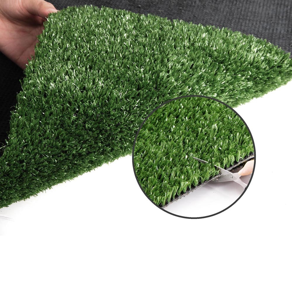 Primeturf Artificial Grass Synthetic Fake Turf Olive Plants Plastic Lawn 10mm