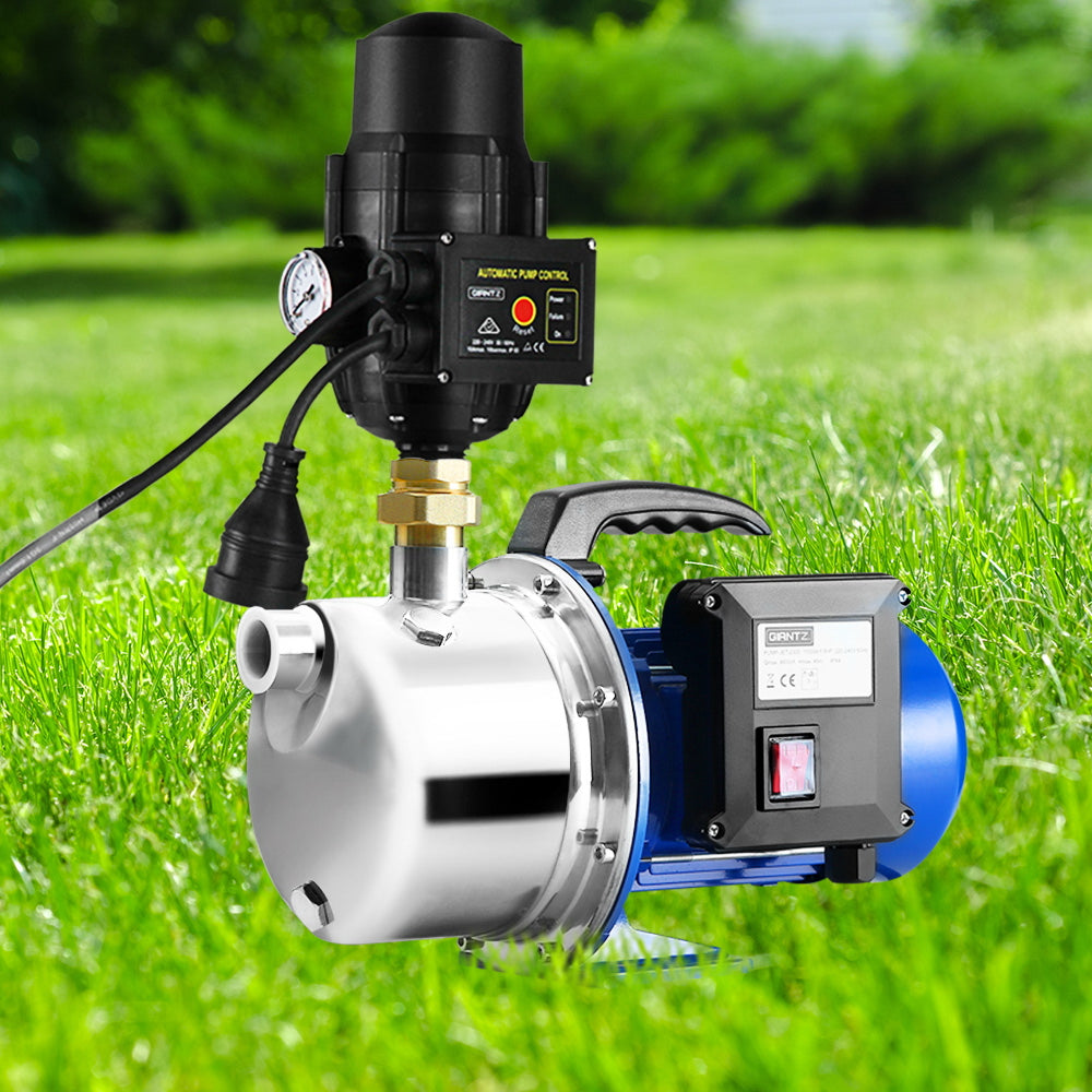 Giantz 2300W High Pressure Garden Jet Water Pump with Auto Controller