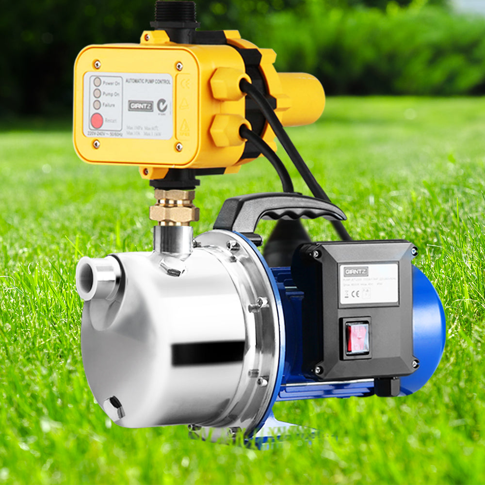 Giantz 2300W High Pressure Garden Jet Water Pump with Auto Controller