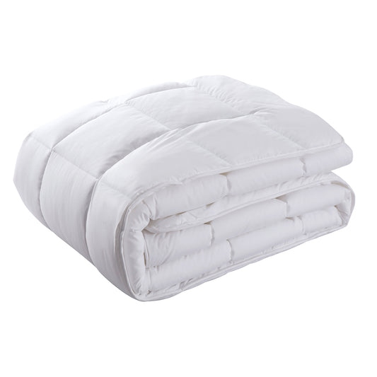 Royal Comfort 800GSM Silk Blend Quilt Duvet Ultra Warm Winter Weight Doona - King - White
