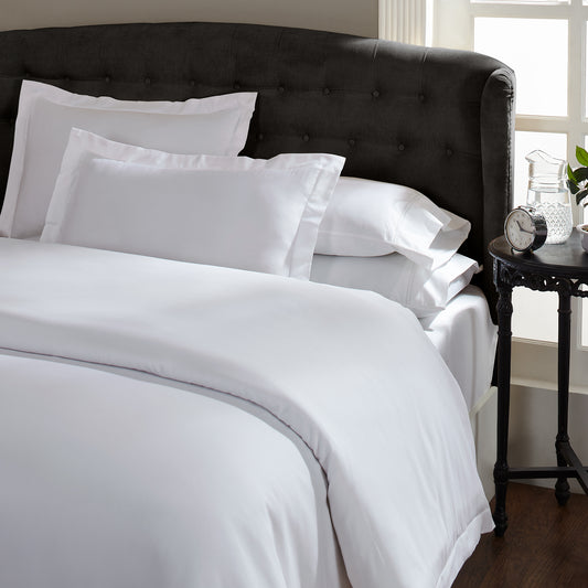 Royal Comfort King 1500TC Markle Collection Cotton Blend Quilt Cover Set - White