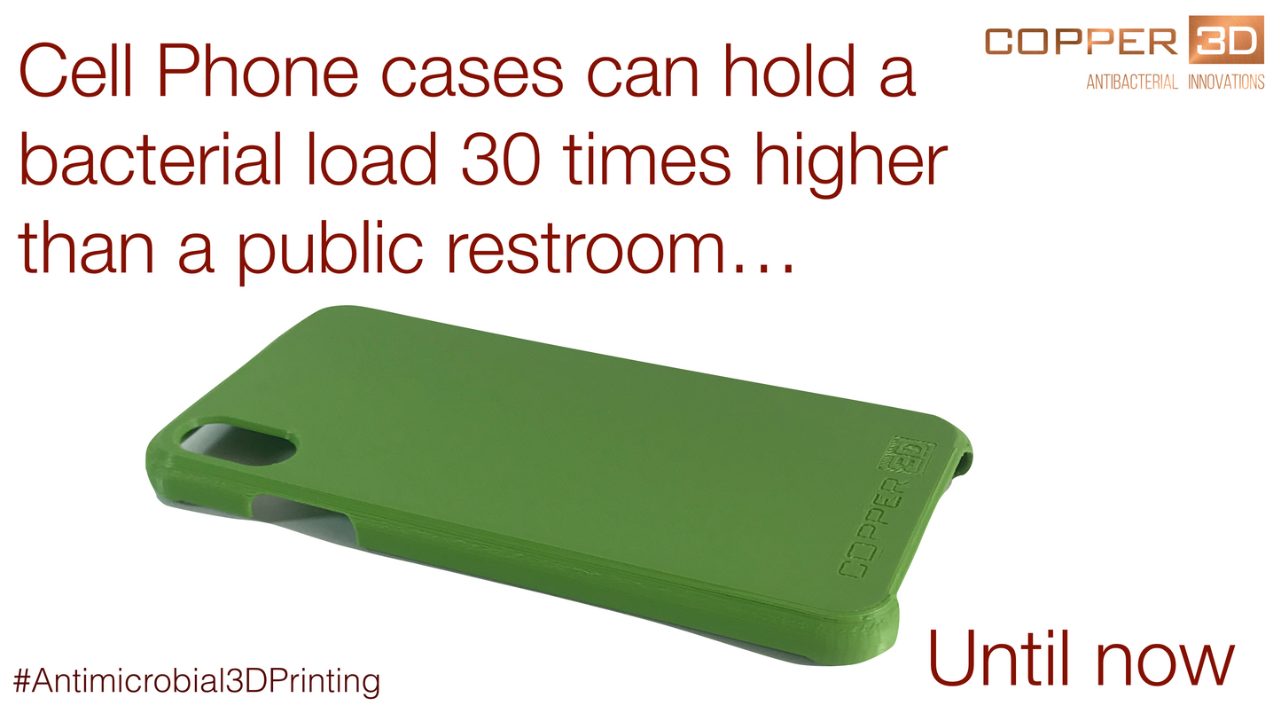 PLA Filament Copper 3D PLActive - Innovative Antibacterial 2.85mm 50gram Apple Green Color 3D Printer Filament