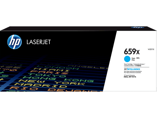 HP #659X Cyan Toner W2011X