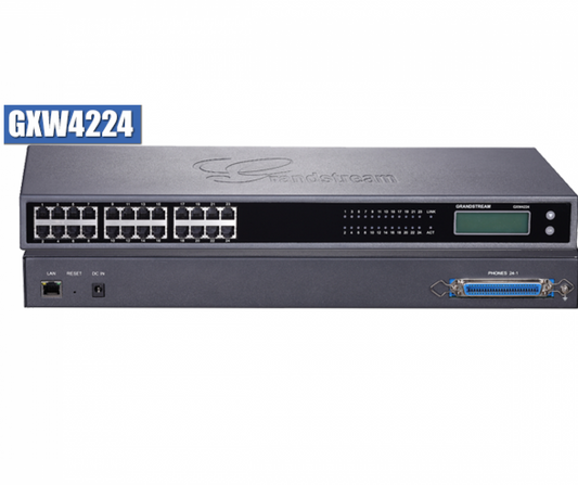GRANDSTREAM GXW4224 VoIP gateway w/ 24 telephone FXS ports