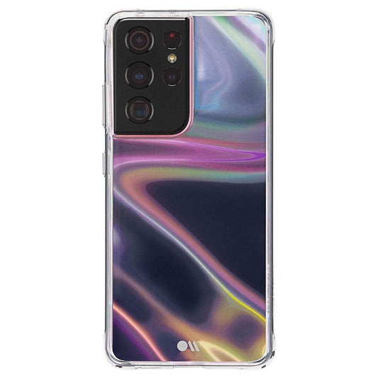 FORCE TECHNOLOGY Samsung Galaxy S21 Ultra 5G - Soap Bubble (CM045196), 10 ft drop protection, MicroPelAntimicrobial Case Protection