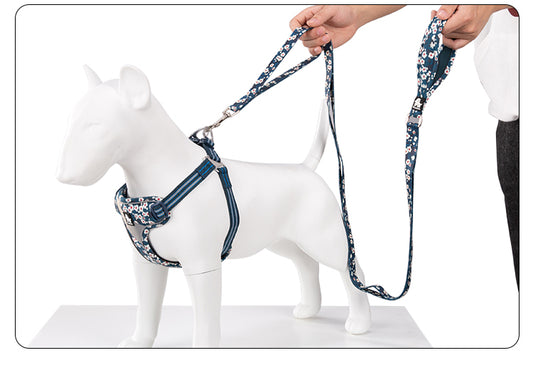 Floral Multi Handle Saxony Blue - M