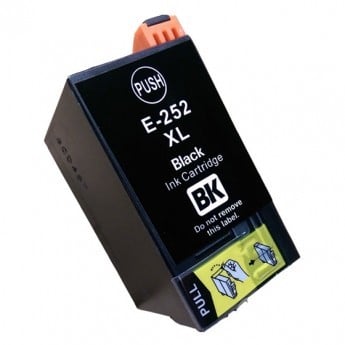 Compatible Premium Ink Cartridges 252XL High Capacity Black Ink - for use in Epson Printers