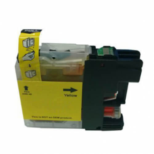 Compatible Premium Ink Cartridges LC133Y XL High Yield Yellow Inkjet Cartridge - for use in Brother Printers