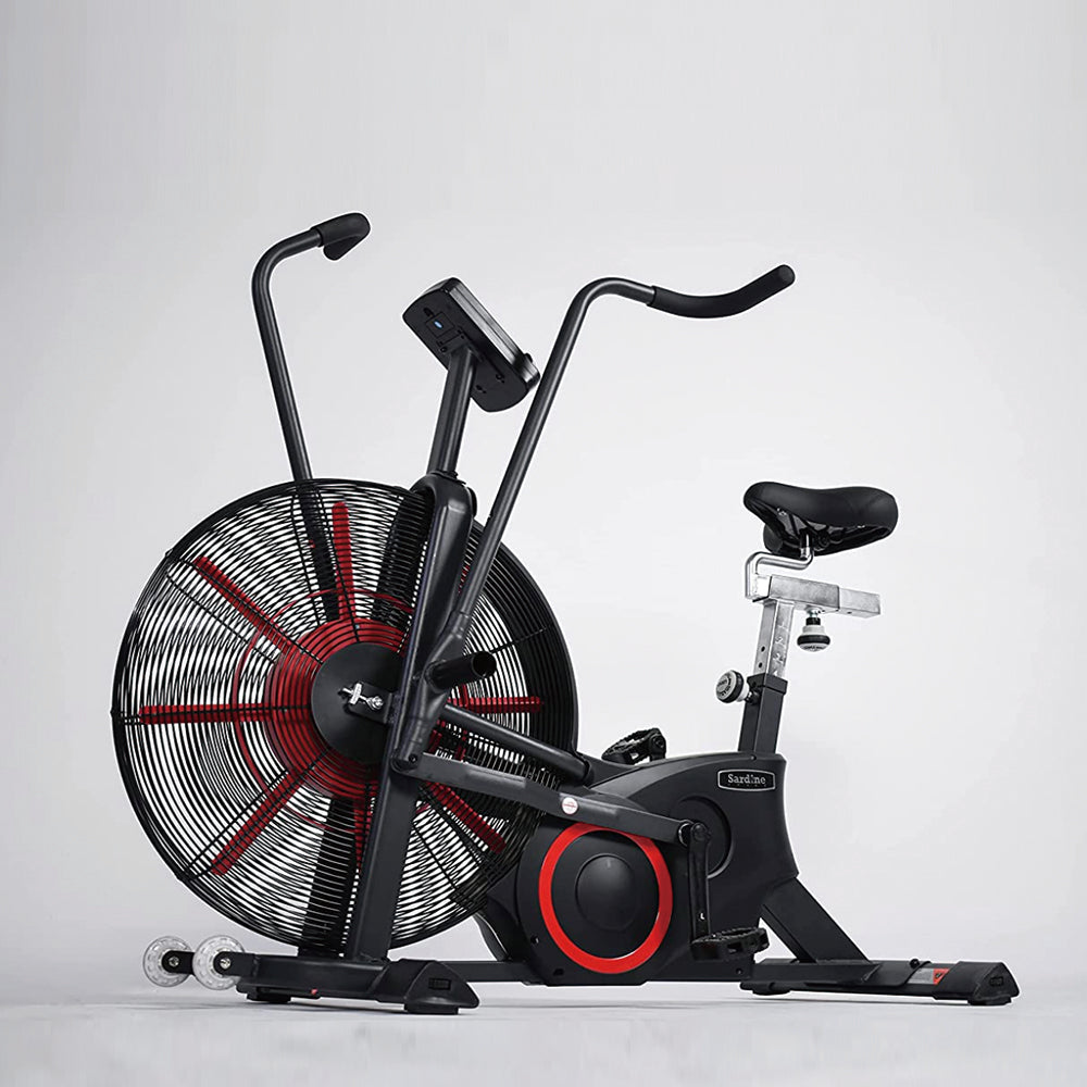 Sardine Sport Spin AirBike, Exercise Bike, Indoor Fan Bike