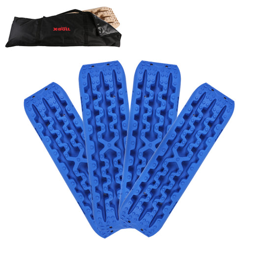 X-BULL Recovery tracks Mud Snow / Sand tracks / Grass 4X4 Caravan 2pcs 4WD Gen 3.0 - Blue