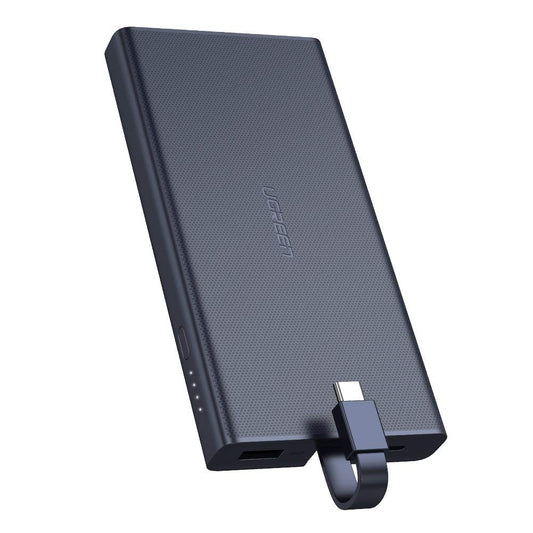 UGreen 10000mAh Power bank With TypeC cable - Blue 40972