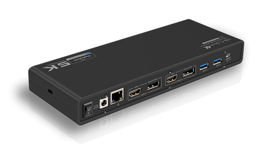 WINSTAR US-UG69PD1 USB-C Dual 4K with Power Delivery Universal Docking Station