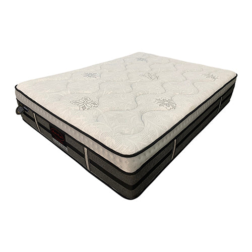 King Mattress in Gel Memory Foam 5 Zone Pocket Coil Deep Quilting Plush