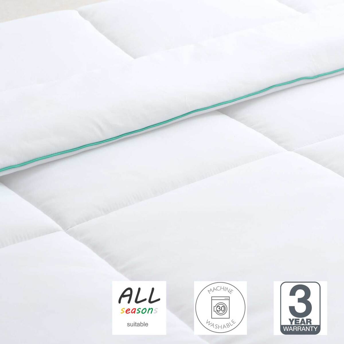 Luxton Double Size Bamboo Soft All Seasons Quilt