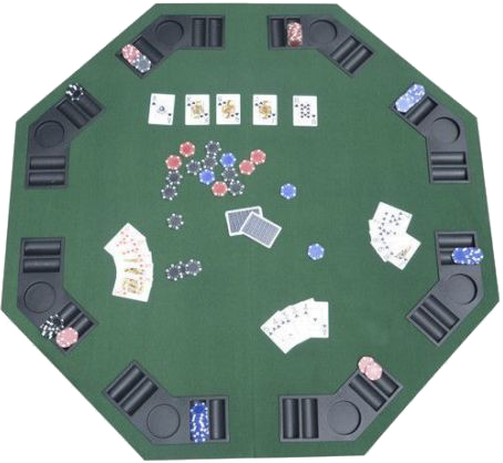 48" Folding Poker & Blackjack Table