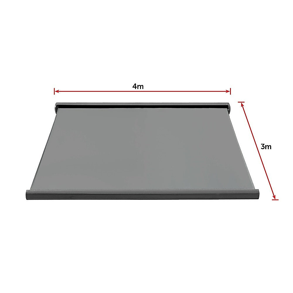 Heavy Duty Full Cassette Motorised Awning - 4.0m x 3.0m