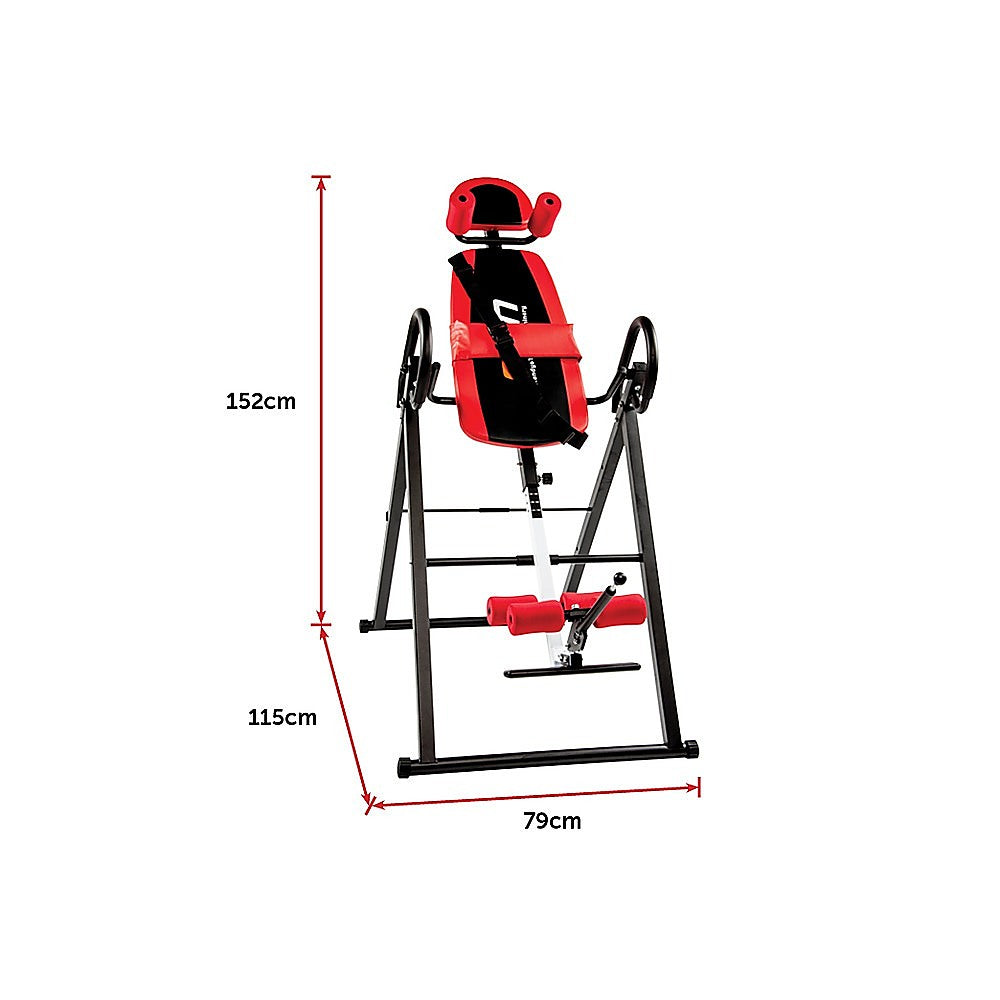 Inversion Table Gravity Stretcher Inverter Foldable Home Fitness Gym