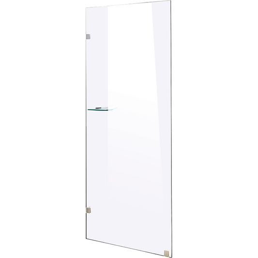 700 x 2100mm Frameless 10mm Safety Glass Shower Screen