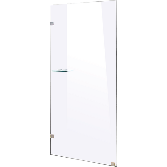 800 x 2000mm Frameless 10mm Safety Glass Shower Screen