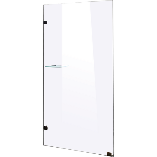 900 x 2000mm Frameless 10mm Safety Glass Shower Screen