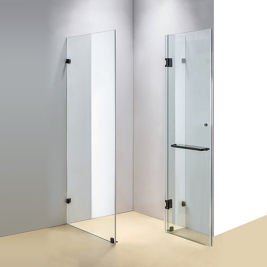 1000 x 700mm Frameless 10mm Glass Shower Screen By Della Francesca