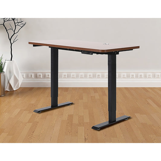 Palermo Standing Desk Sit Stand Height Adjustable Motorised 120cm Table Dual Motor