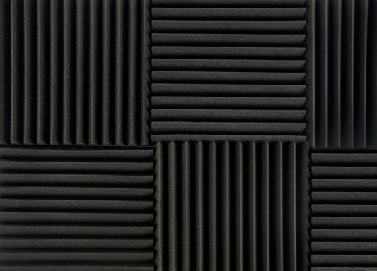40pcs Studio Acoustic Foam Sound Absorbtion Proofing Panels Tiles Wedge 30X30CM