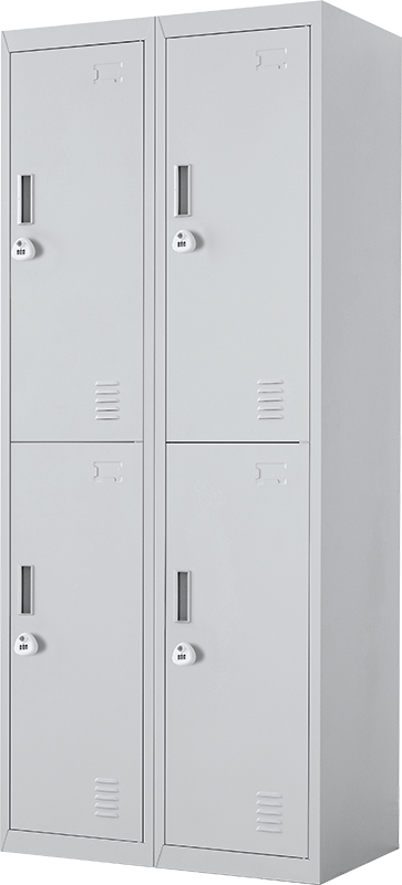 Four-Door Office Gym Shed Storage Locker