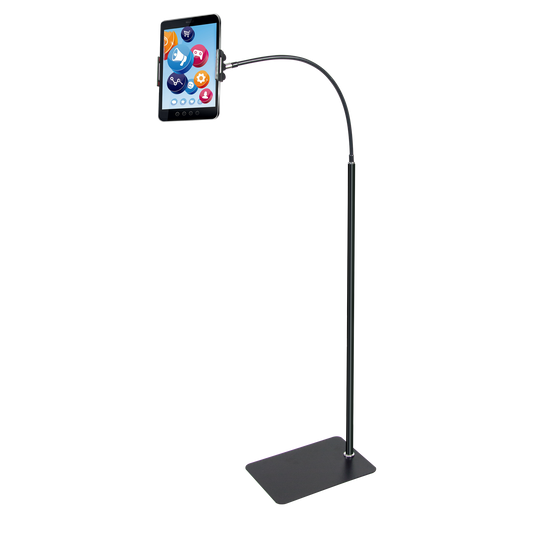 Adjustable Floor Stand Lazy Mount Holder Bracket For 4-9.5in Tablet Phone Stand