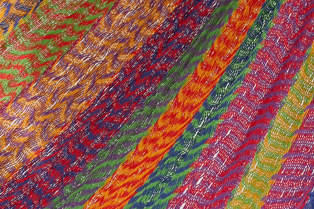 Mayan Legacy Jumbo Size Cotton Mexican Hammock in Mexicana Colour