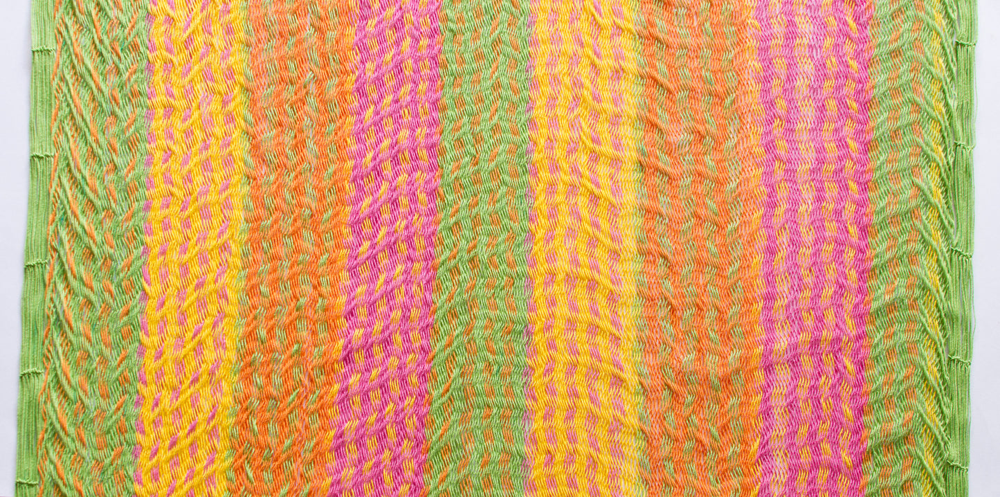 Mayan Legacy King Size Cotton Mexican Hammock in Radiante Colour