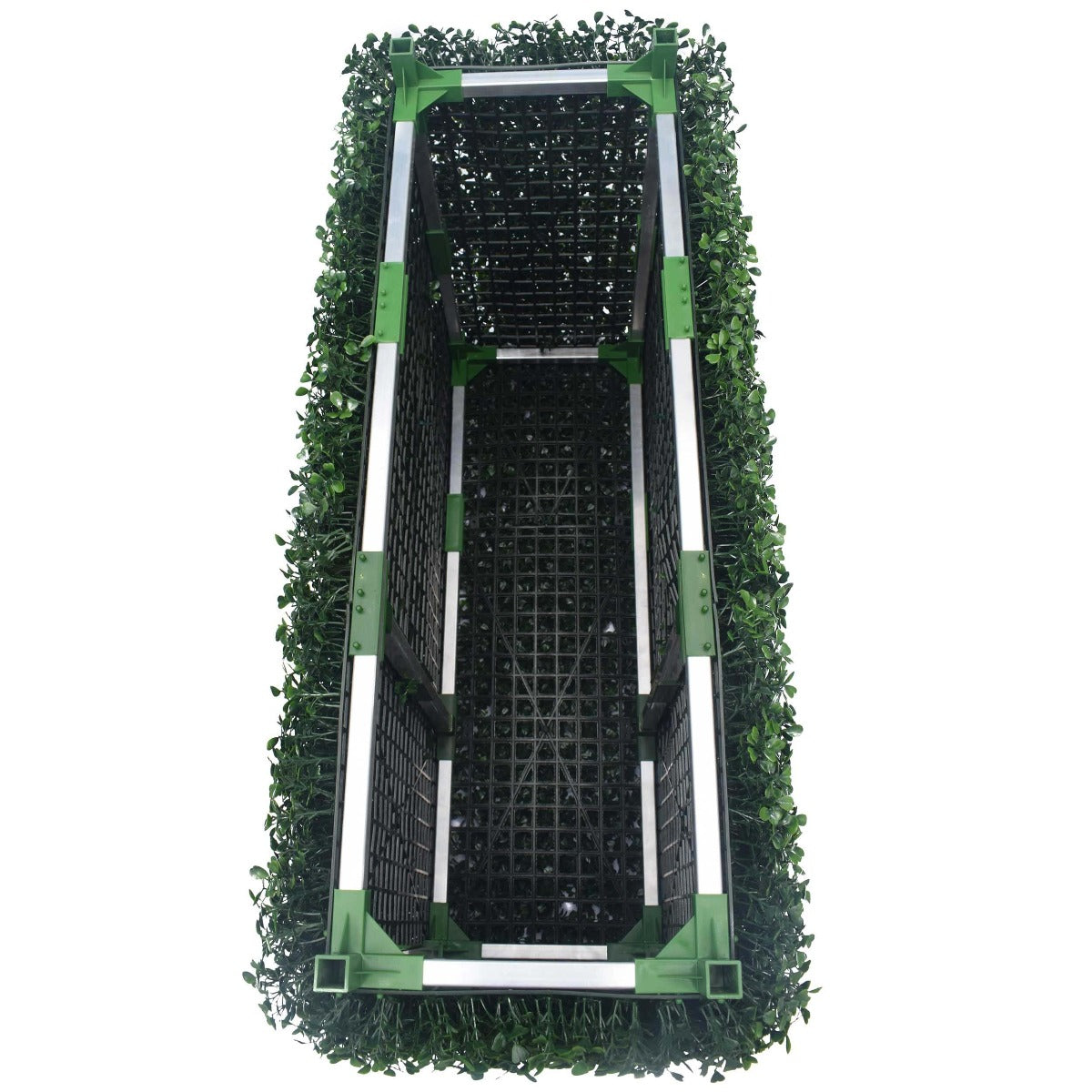 Portable Boxwood Hedge UV Resistant 25cm High 100cm Long