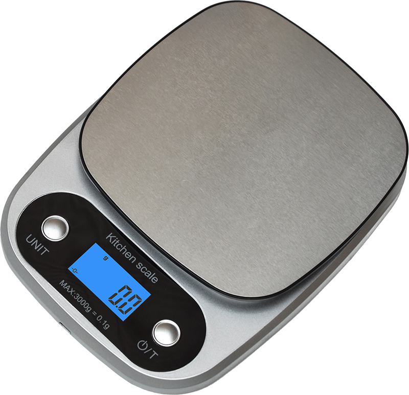 0.1g High Precision Kitchen Scale Rechargable Food Scale Digital 3KG