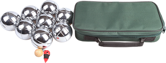 Deluxe Boules Bocce 8 Alloy Ball Set