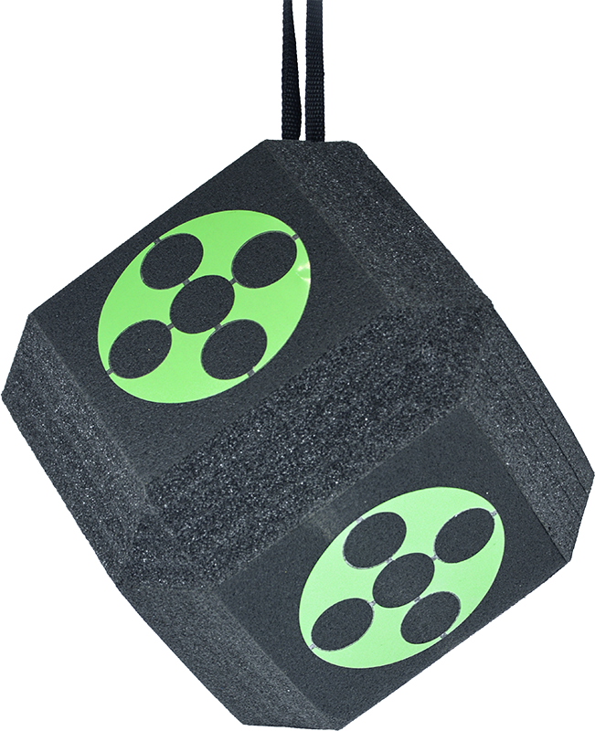 Archery 3D Dice Target Cube Reusable 18 Sides 23CM Self Healing XPE Foam Target