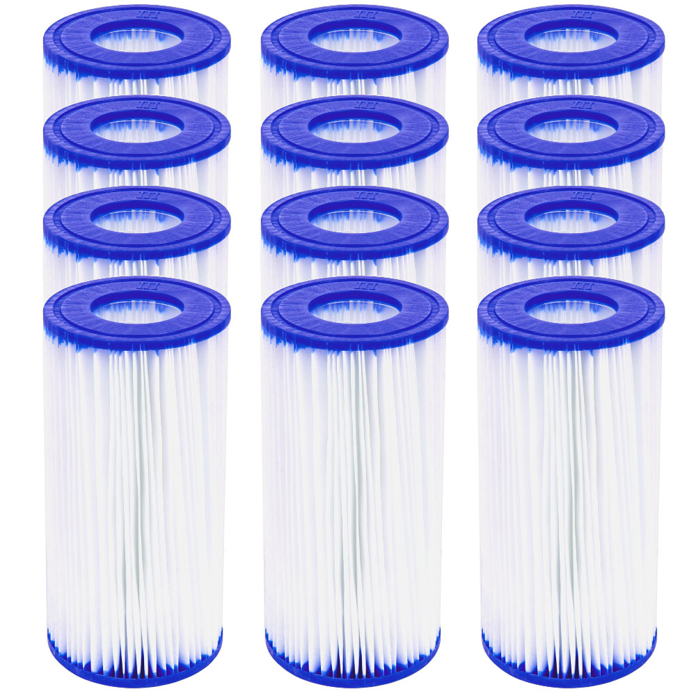 Bestway 12X Filter Cartridge For Above Ground Swimming Pool 1500GPH Filter Pump