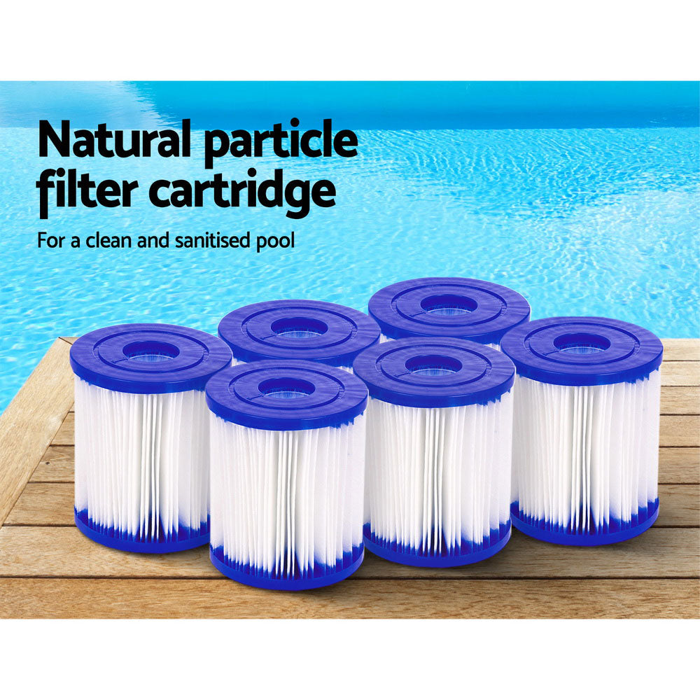 Bestway 12X Filter Cartridge For Above Ground Swimming Pool 330GPH Filter Pump