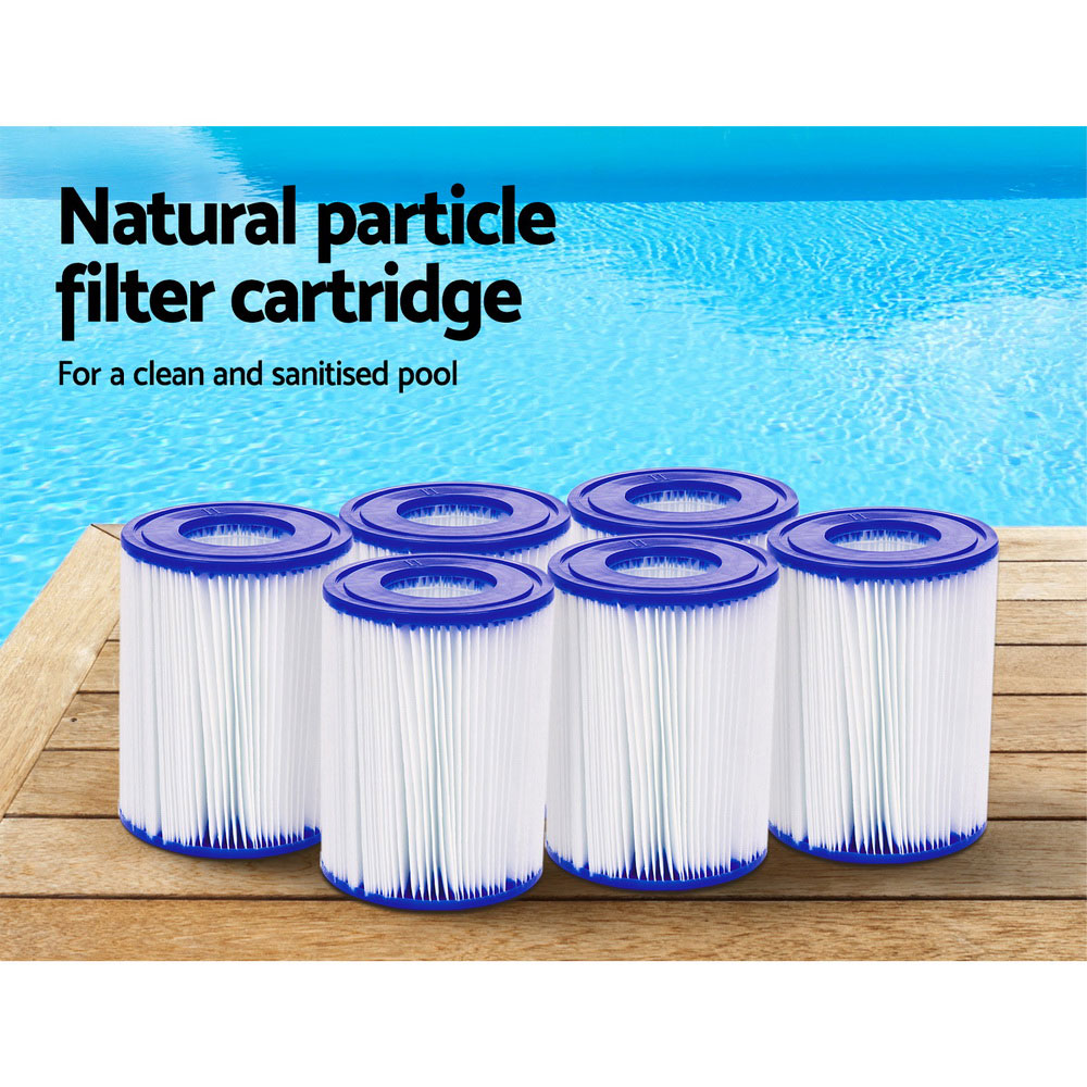 Bestway 12X Filter Cartridge For Above Ground Swimming Pool 800GPH Filter Pump