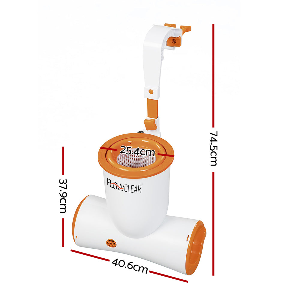 Bestway Skimatic Filter Pump Skimmer Combo Surface Flowclear Pools 2,574L/H