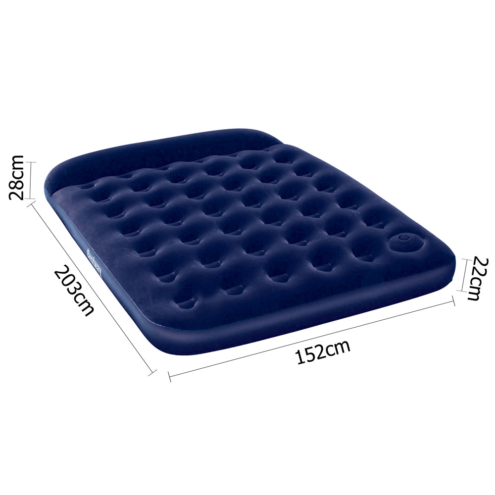 Bestway Queen Size Inflatable Air Mattress - Navy