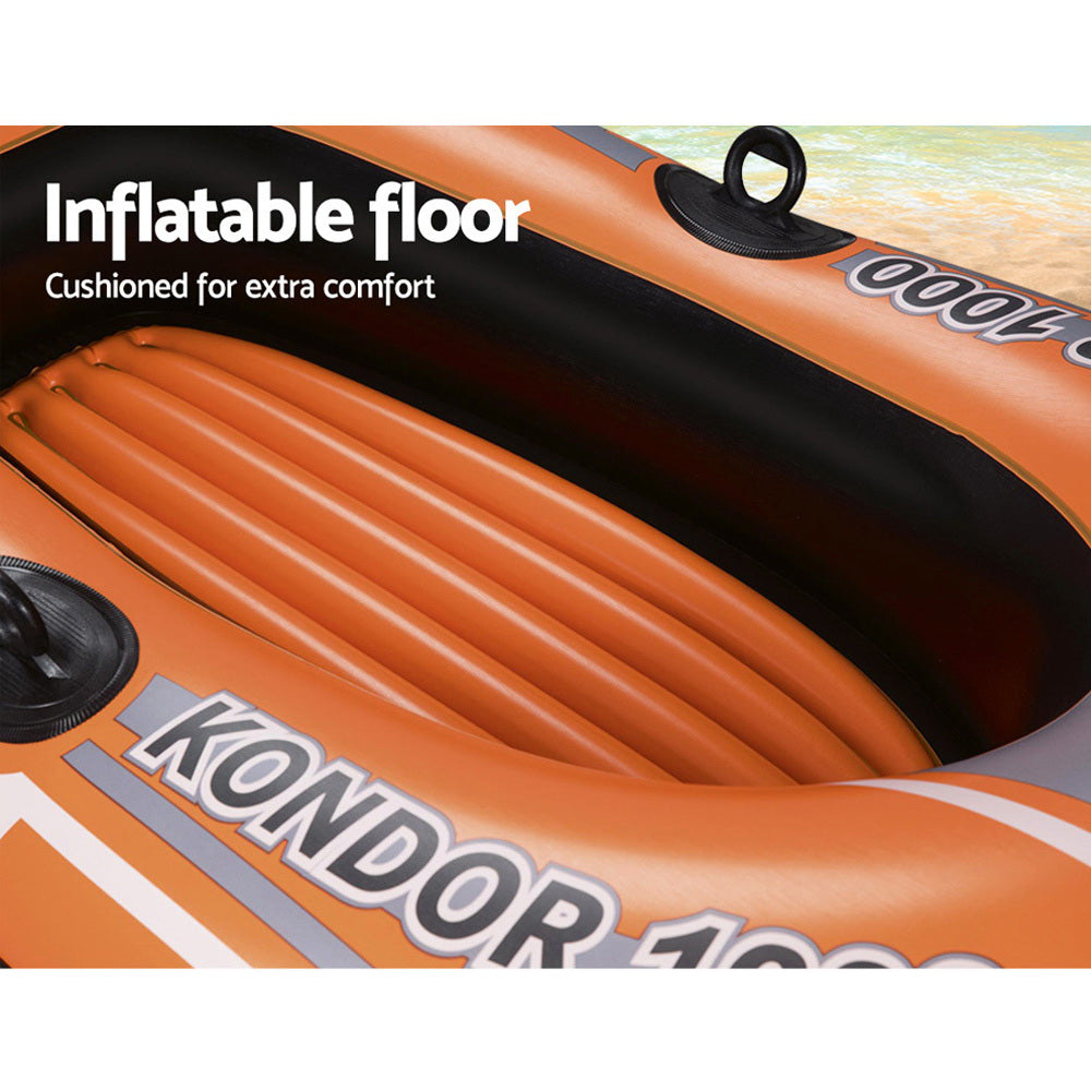 Bestway Kondor Inflatable Boat Float Floats Floating Water Play Pool Toy