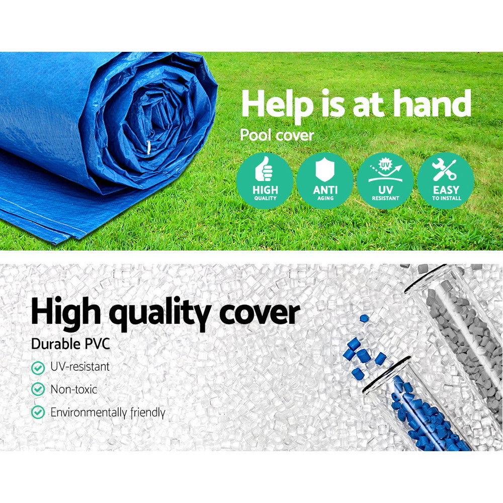 Bestway Swimming Pool Cover For 2.59mx1.7m Above Ground Pools LeafStop