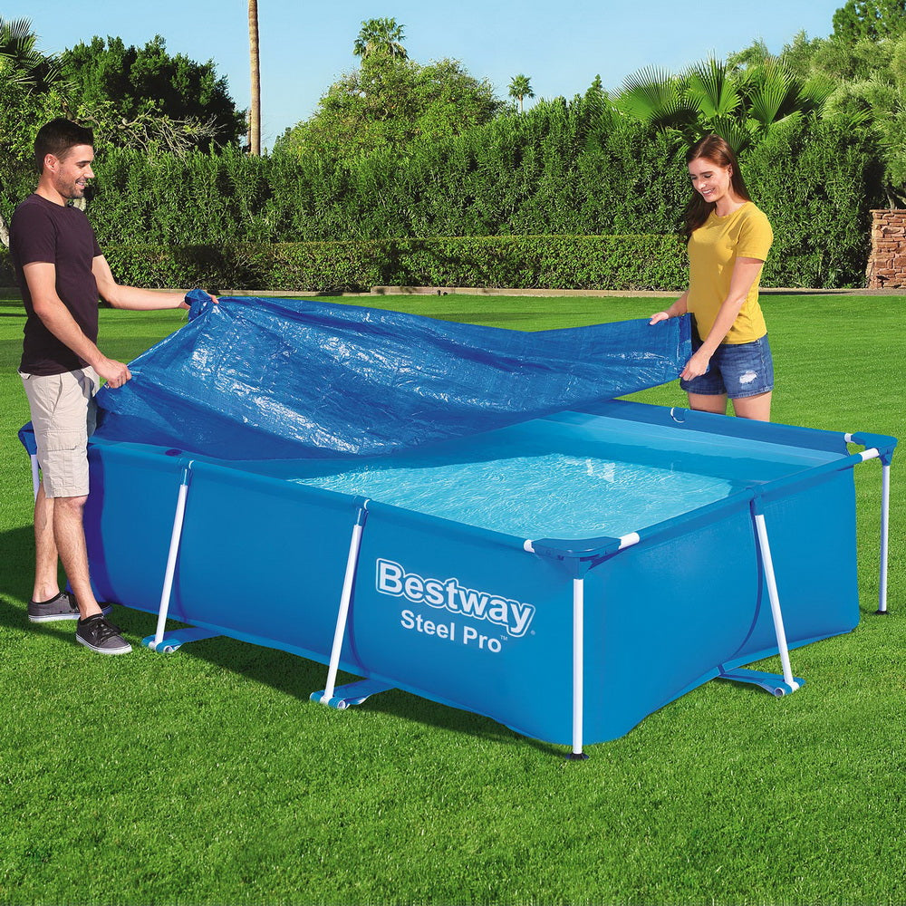 Bestway Swimming Pool Cover For 2.59mx1.7m Above Ground Pools LeafStop