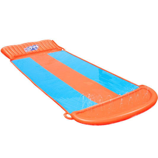 Bestway Triple Water Slip And Slide Kids Inflatable Splash Toy Outdoor 5.49M