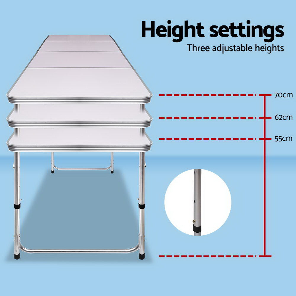 Portable Folding Camping Table 240cm