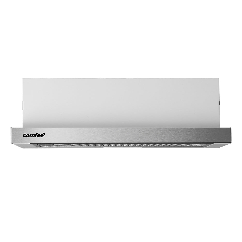 Comfee Rangehood 600mm Range Hood Slide Out 60cm Stainless Steel Kitchen Canopy