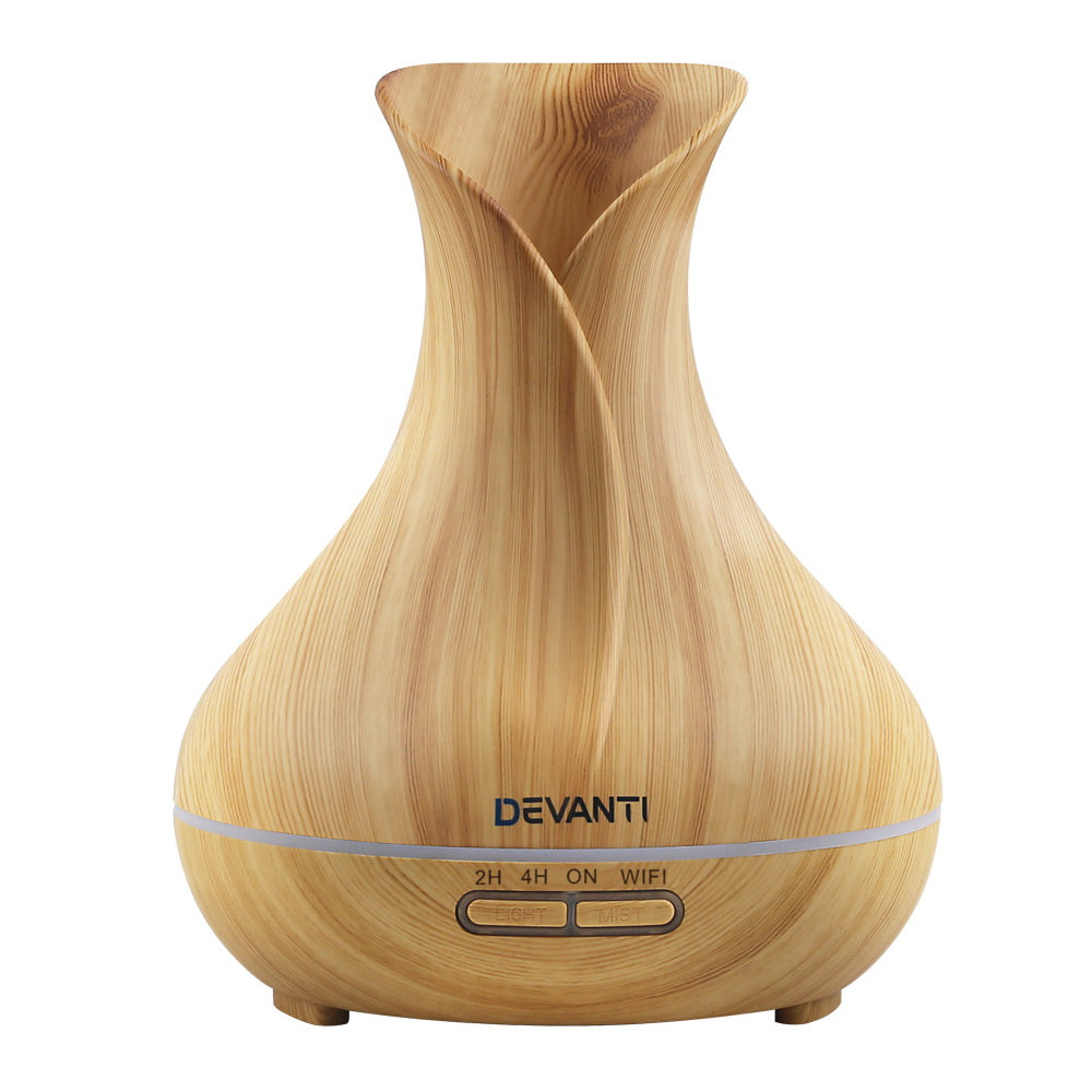 Devanti Aroma Diffuser Aromatherapy Humidifier Essential Oil Wi-Fi