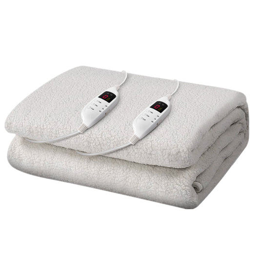 Giselle Bedding Double Size Electric Blanket Fleece