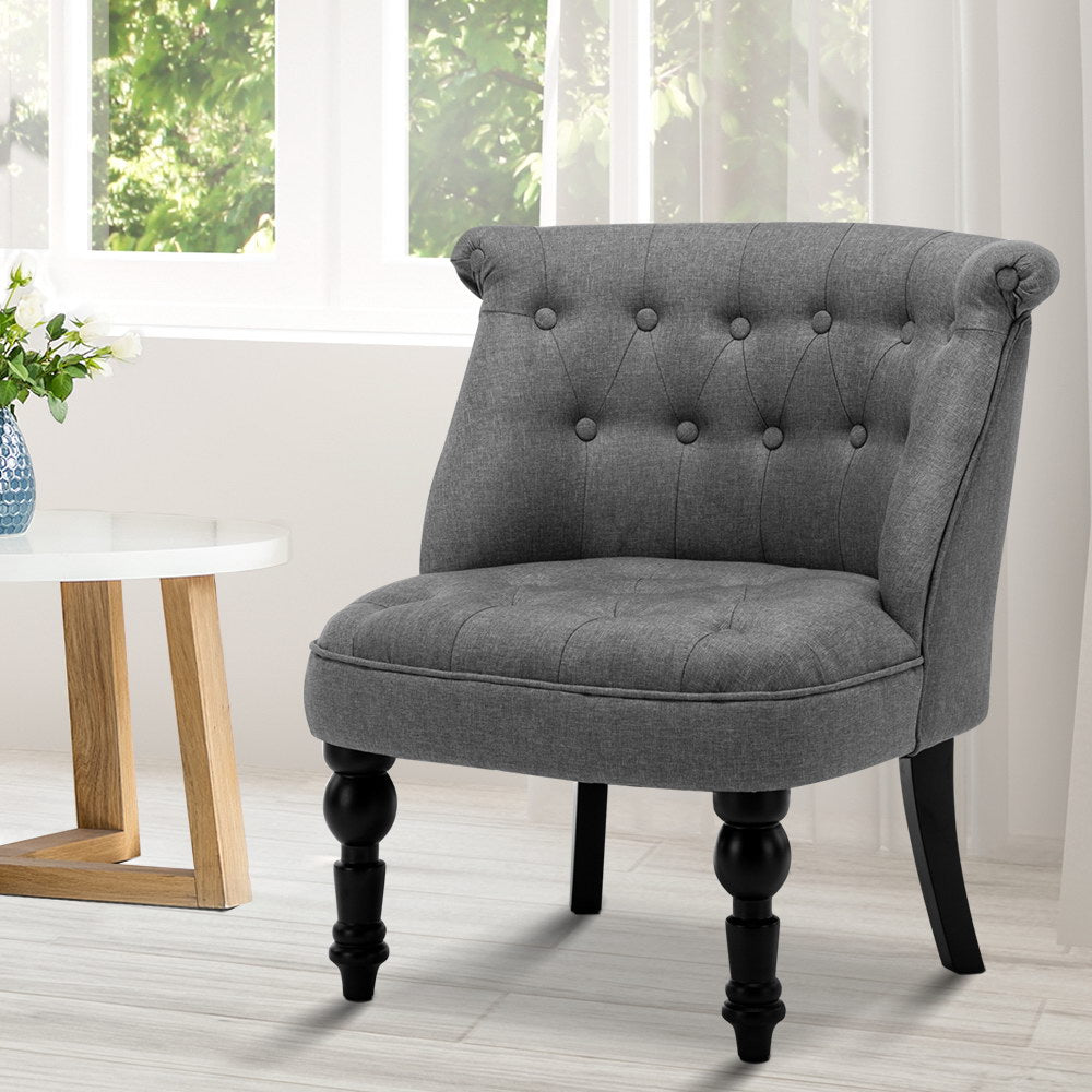 Artiss Lorraine chair - Grey